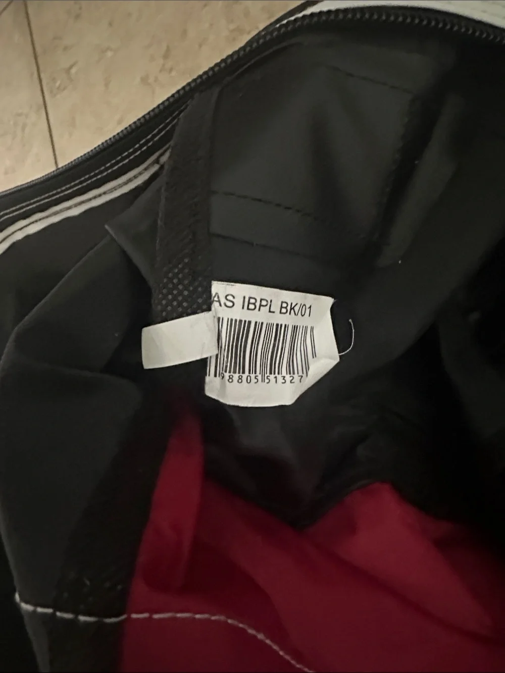 STX Black Hockey Duffel Bag